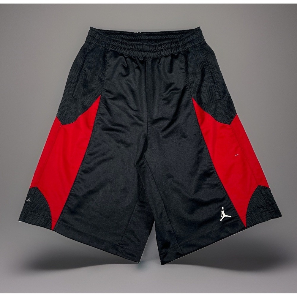 Vintage Air Jordan Shorts Mens M Shiny Baggy Dazzle Basketball Y2K Rare